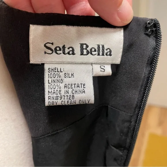 Seta Bella 100% silk dress - Picture 5 of 8